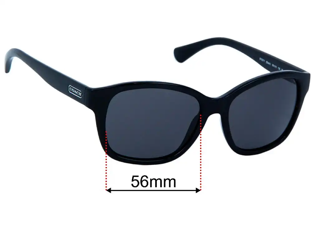 Coach HC8069 Topenga 56mm Replacement Lenses